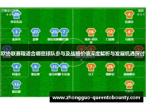 欧协联赛程适合哪些球队参与及战略价值深度解析与发展机遇探讨 欧协联赛程适合哪些球队参与及战略价值深度解析与发展机遇探讨